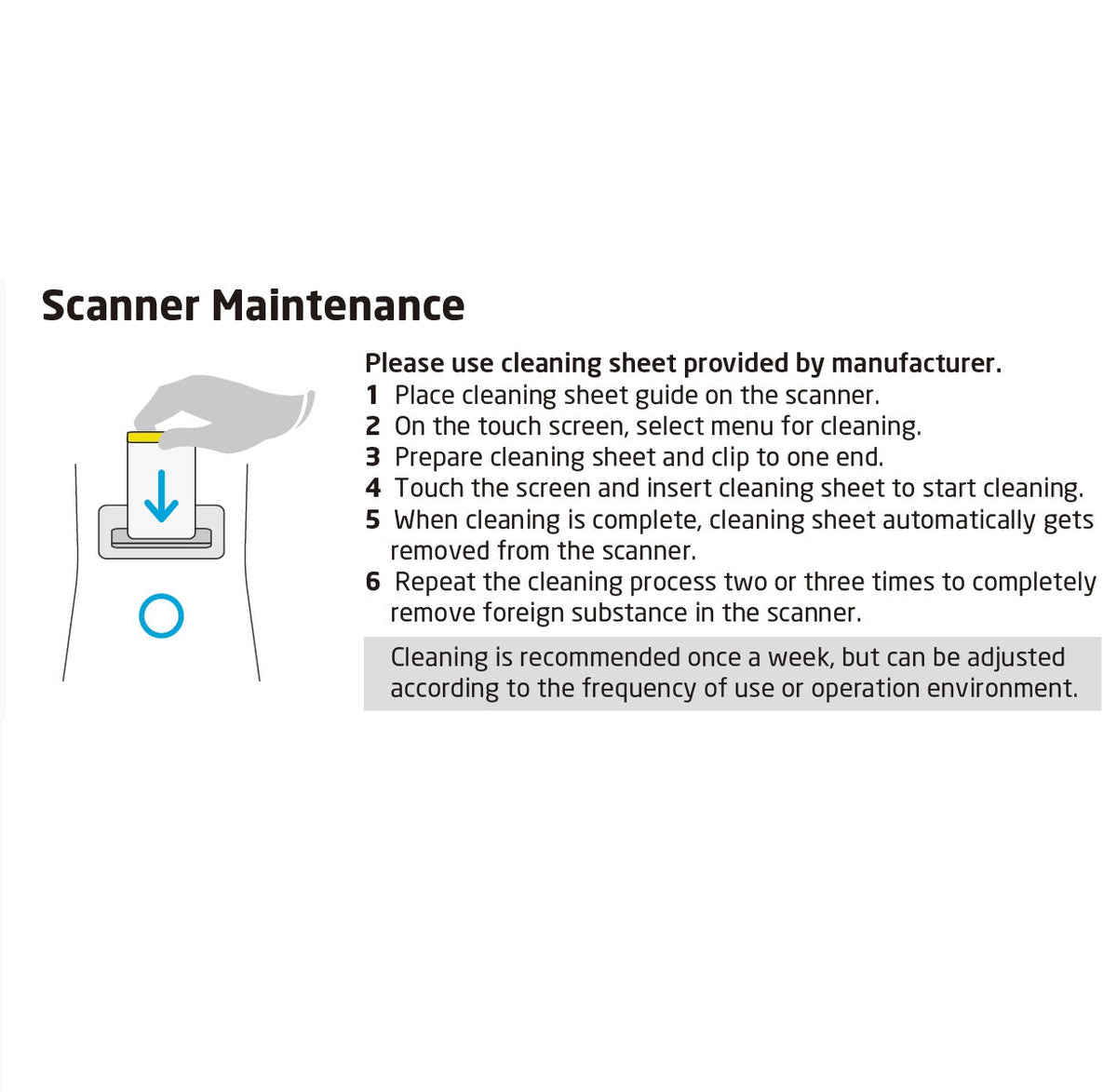 CLEANING SHEET GUIDE – Ray Online Store